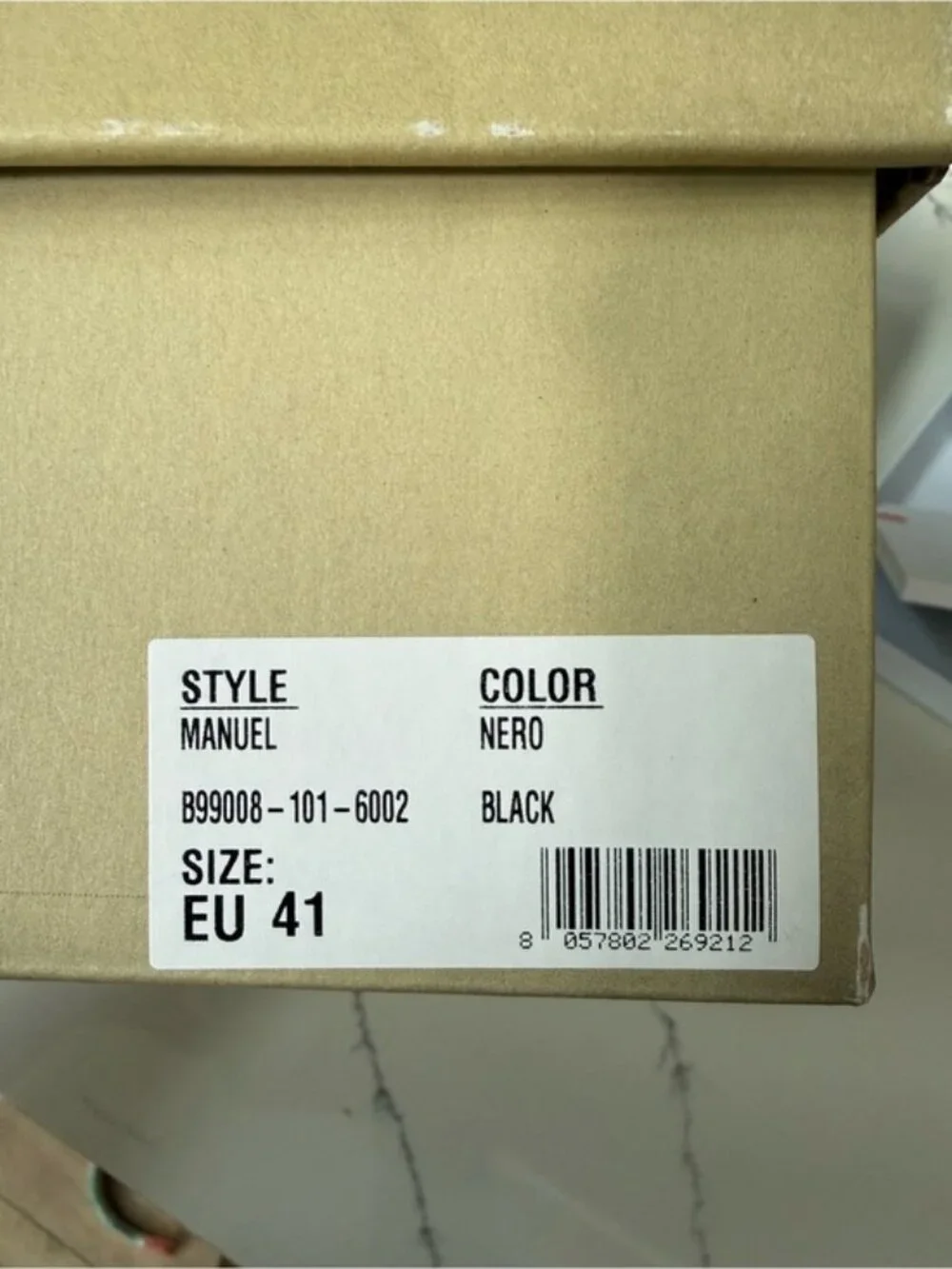 A.S.98 Black Leather Platform Ankle Boot